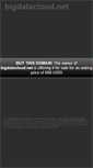 Mobile Screenshot of bigdatacloud.net