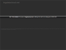 Tablet Screenshot of bigdatacloud.net